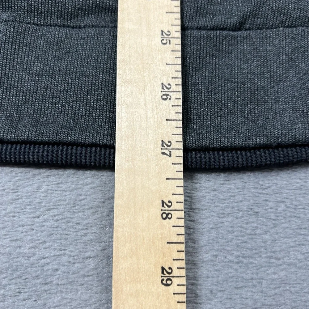 Under Armour Sweater Mens L Gray Henley Golf Storm ColdGear Fleece Snap Pullover